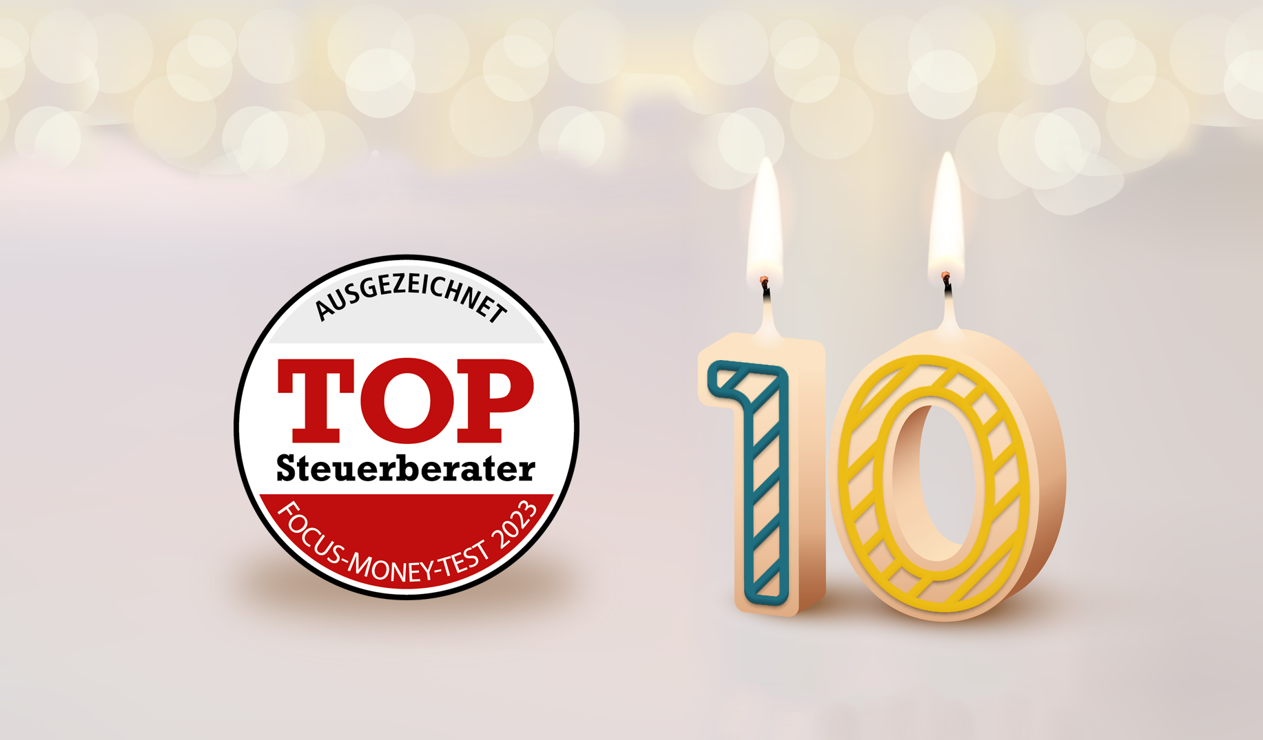 10 Jahre in Folge Top Steuerberater!